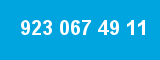 923 067 49 11